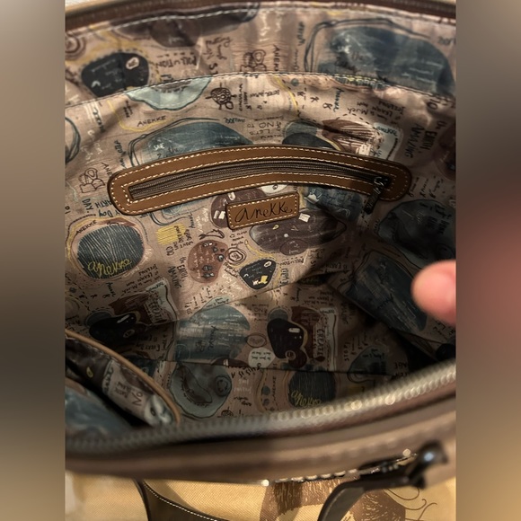 NWT. Anekke Iceland Tote bag mehrfarbig, with Dust bag. - Picture 5 of 16